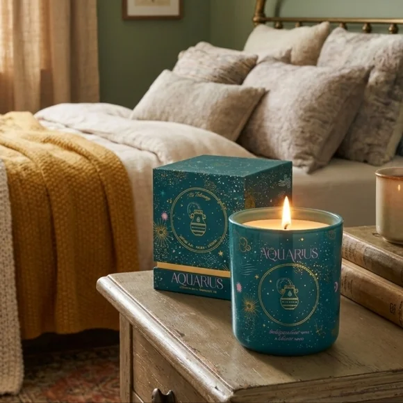 Anthropologie Aquarius Scented Candle 9.5oz NEW - Picture 1 of 11